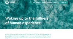 Desktop Screenshot of mindfulness.org.za