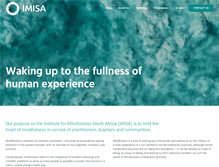 Tablet Screenshot of mindfulness.org.za